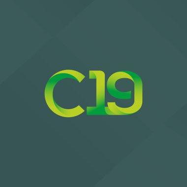 Harf ve sayı logo c19