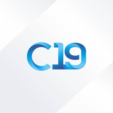 Harf ve sayı logo c19
