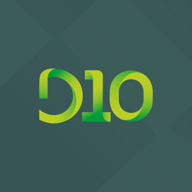 Harf ve sayı logo d10