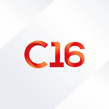 Harf ve sayı logo c16