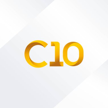 Harf ve sayı logo c10