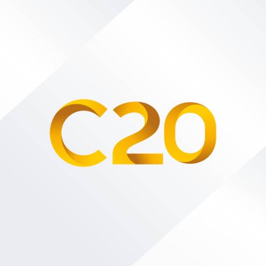 Harf ve sayı logo c20
