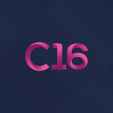 Harf ve sayı logo c16