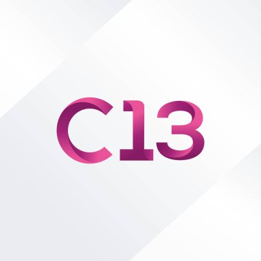 Harf ve sayı logo c13