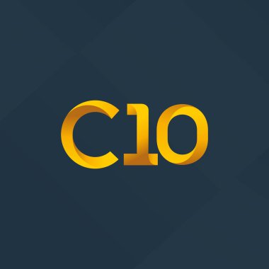 Harf ve sayı logo c10