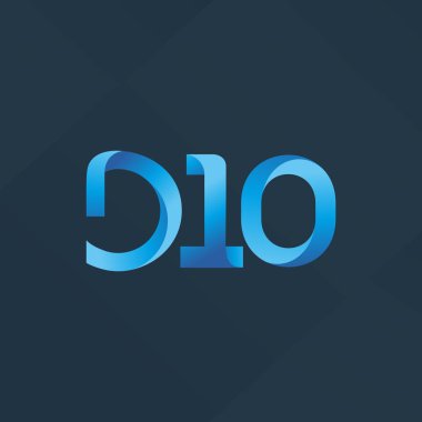 Harf ve sayı logo d10