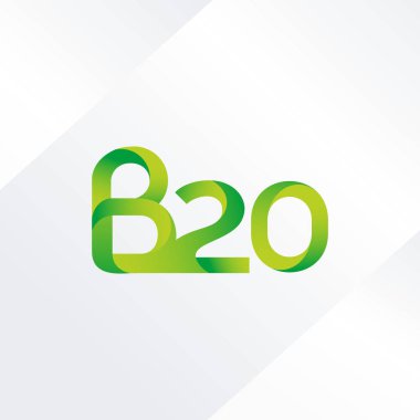 Harf ve sayı logo b20