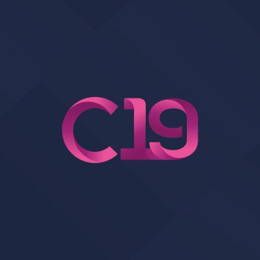 Harf ve sayı logo c19
