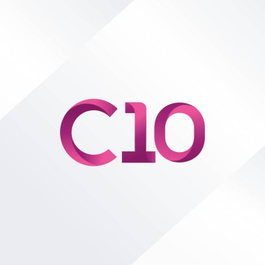 Harf ve sayı logo c10