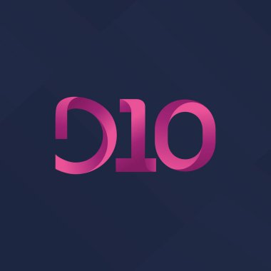 Harf ve sayı logo d10