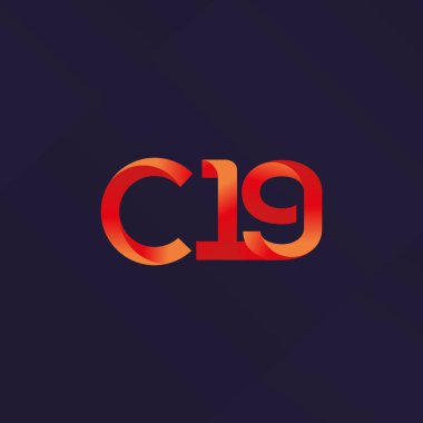 Harf ve sayı logo c19