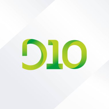 Harf ve sayı logo d10