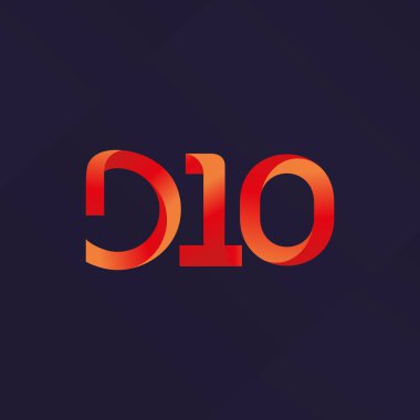 Harf ve sayı logo d10