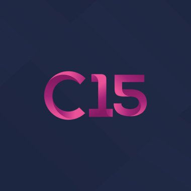 Harf ve sayı logo c15