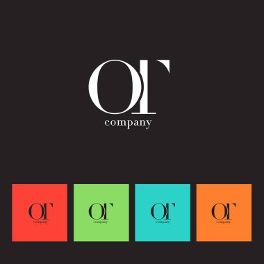 O ve T harfi şirket logosu 