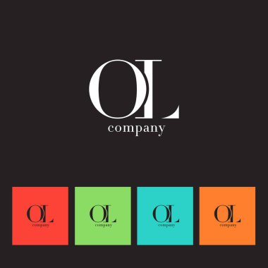 O ve L harfi şirket logosu 