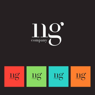 N ve G harfi şirket logosu 