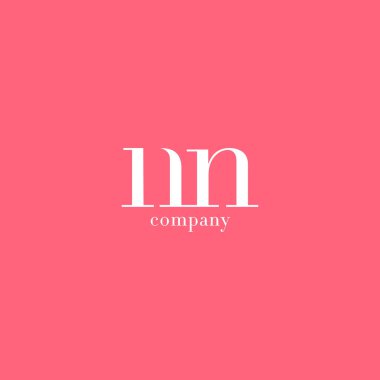N ve N harfi şirket logosu 