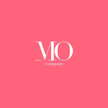 M ve O mektup şirket logosu 