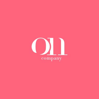 O ve N harfi şirket logosu 