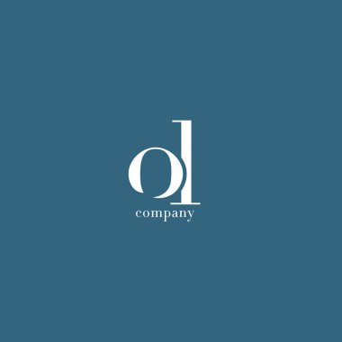 O ve L harfi şirket logosu 