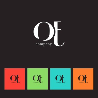 O ve T harfi şirket logosu 