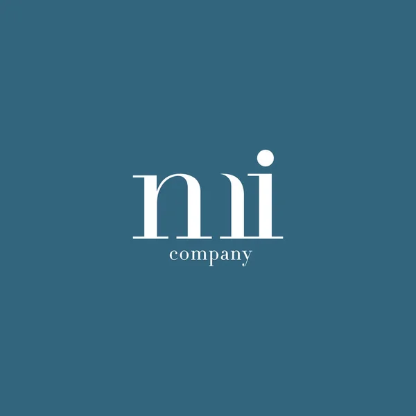 M ・私の会社のロゴを文字します。 — ストックベクタ