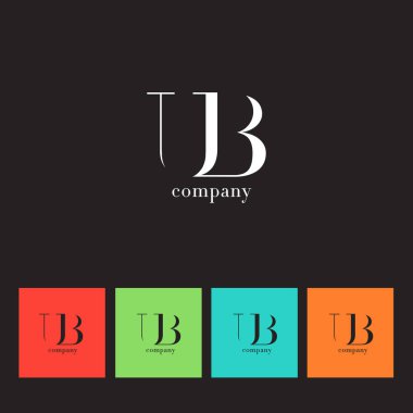 U ve B harfi şirket logosu 