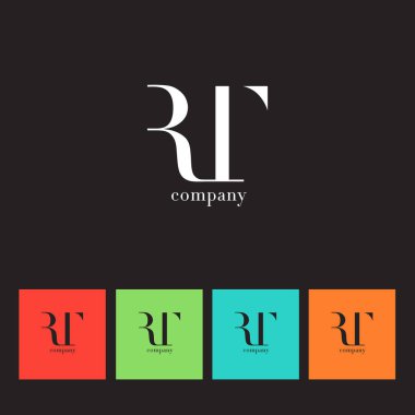 R ve T harfi şirket logosu 