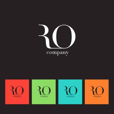 R ve O mektup şirket logosu 