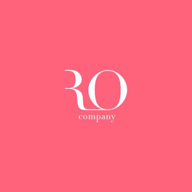 R ve O mektup şirket logosu 