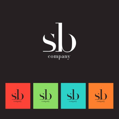 S ve B harfi şirket logosu 