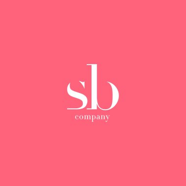S ve B harfi şirket logosu 