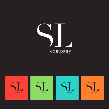 S & L harfi şirket logosu 