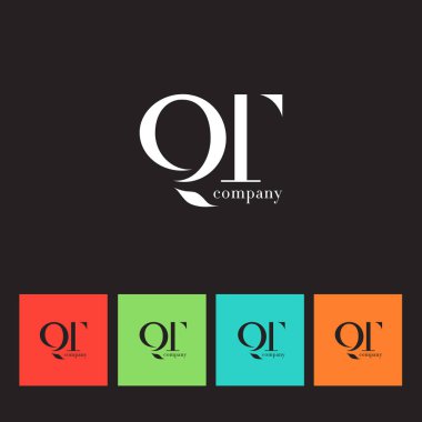 Q ve T harfi şirket logosu 