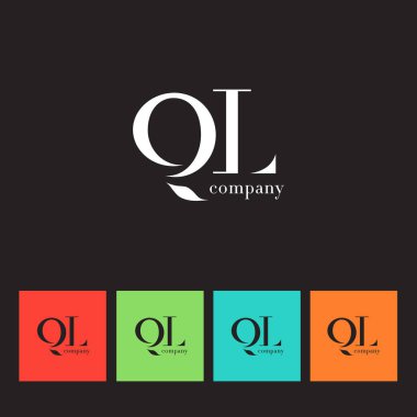 Q ve L harfi şirket logosu 
