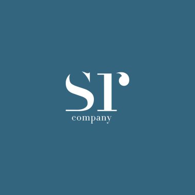 S ve R harfi şirket logosu 