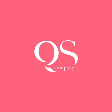 Q ve S harfi şirket logosu 