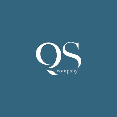Q ve S harfi şirket logosu 