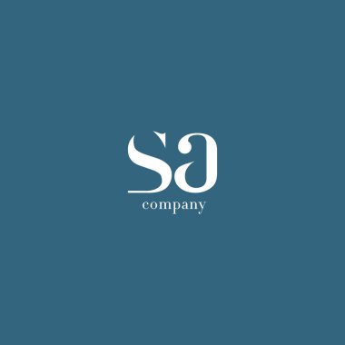 S ve mektup şirket logosu 