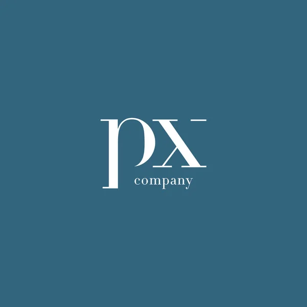 シービーエム X 文字の会社のロゴ — ストックベクタ