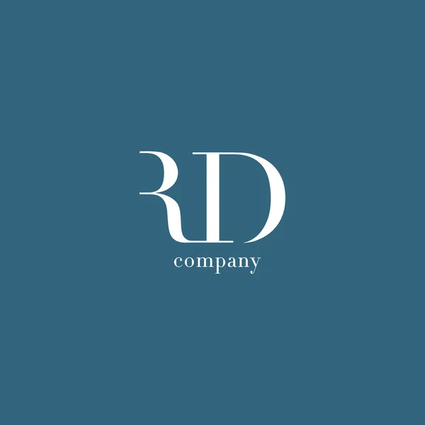 Logo aziendale della lettera di R & S — Vettoriale Stock