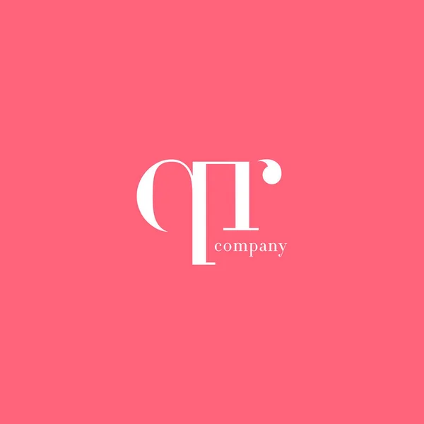 Q & R Letter Company Logo — Stock Vector