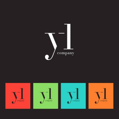 Y ve L harfi şirket logosu 