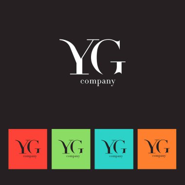 Y ve G harfi şirket logosu 
