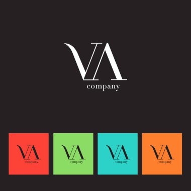 V ve mektup şirket logosu 