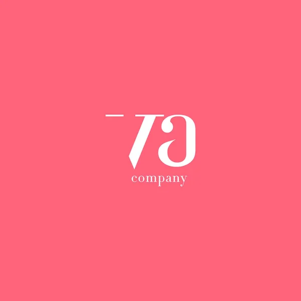V & brev företagets logotyp — Stock vektor