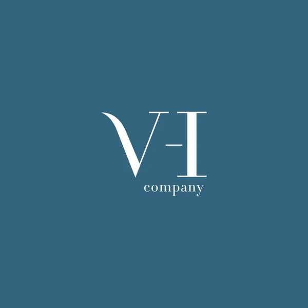 V & H Letter Company Logo — Stock Vector