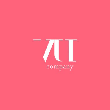 V ve U harfi şirket logosu 