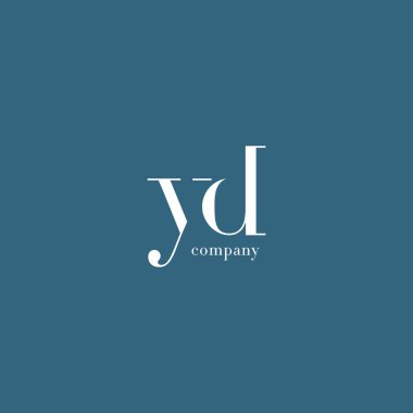 Y ve D harfi şirket logosu 